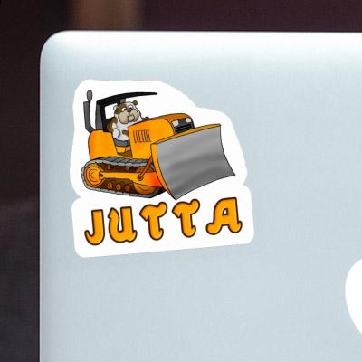 Sticker Jutta Bulldozer Laptop Image