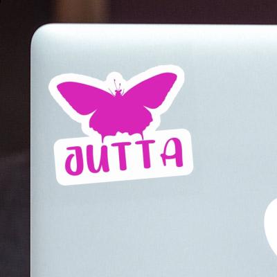 Sticker Butterfly Jutta Laptop Image