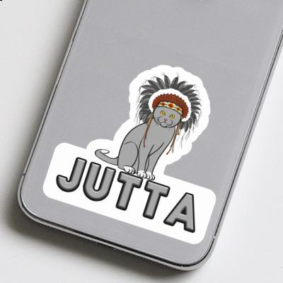 Sticker American Indian Jutta Notebook Image