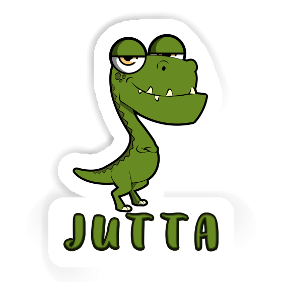 Dinosaure Autocollant Jutta Laptop Image