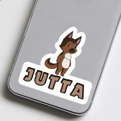 Sticker Jutta German Sheperd Gift package Image