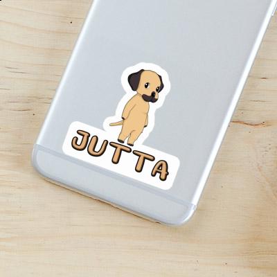 Sticker Jutta Rhodesian Ridgeback Notebook Image