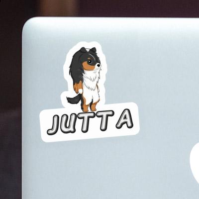 Sticker Shetland Sheepdog Jutta Notebook Image