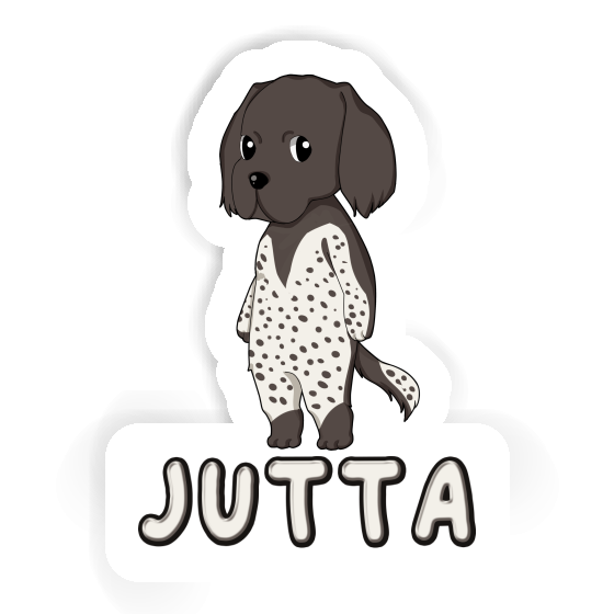 Sticker Kleiner Münsterländer Jutta Image