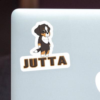 Jutta Sticker Dog Laptop Image