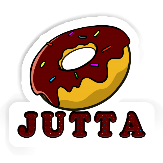 Jutta Sticker Doughnut Notebook Image