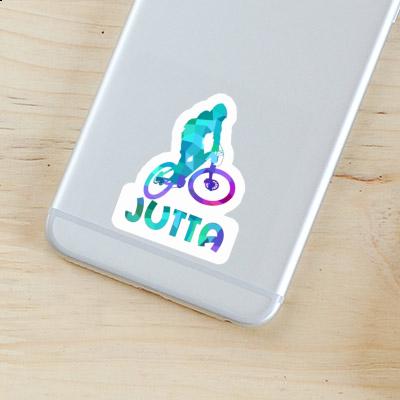 Jutta Sticker Downhiller Image