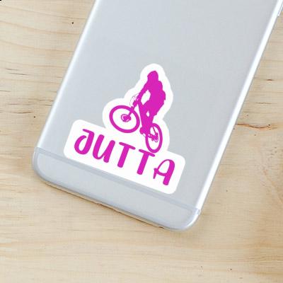 Jutta Sticker Downhiller Image