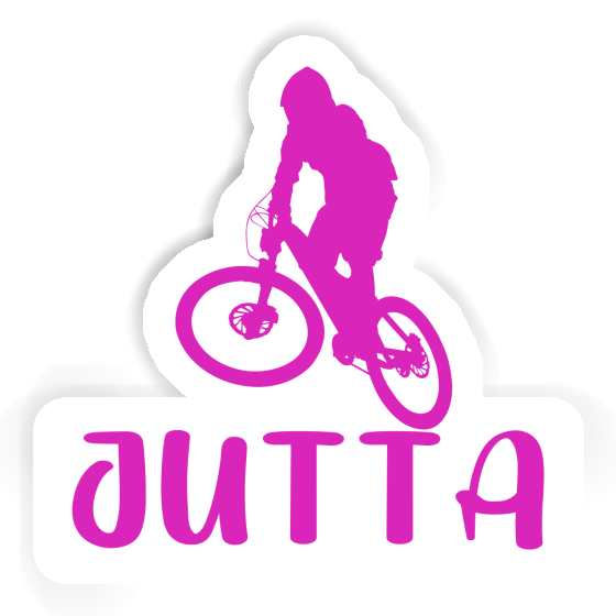 Sticker Jutta Downhiller Laptop Image