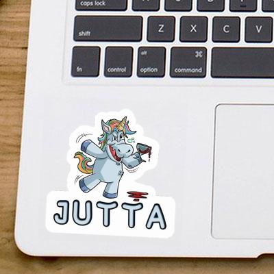 Jutta Autocollant Licorne Image