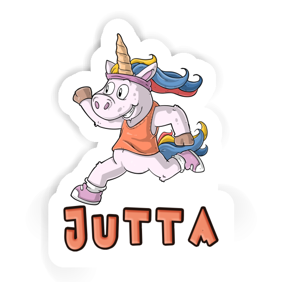 Joggerin Sticker Jutta Laptop Image