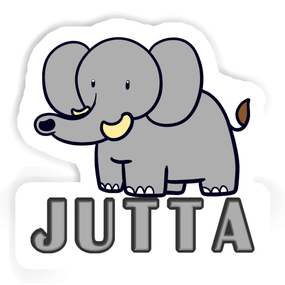 Éléphant Autocollant Jutta Gift package Image