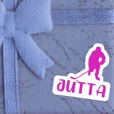 Hockey Player Sticker Jutta Gift package Image