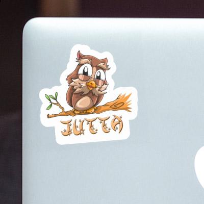 Jutta Sticker Owl Laptop Image