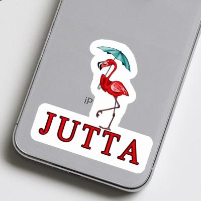 Flamingo Sticker Jutta Notebook Image