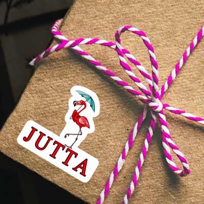 Flamingo Sticker Jutta Laptop Image