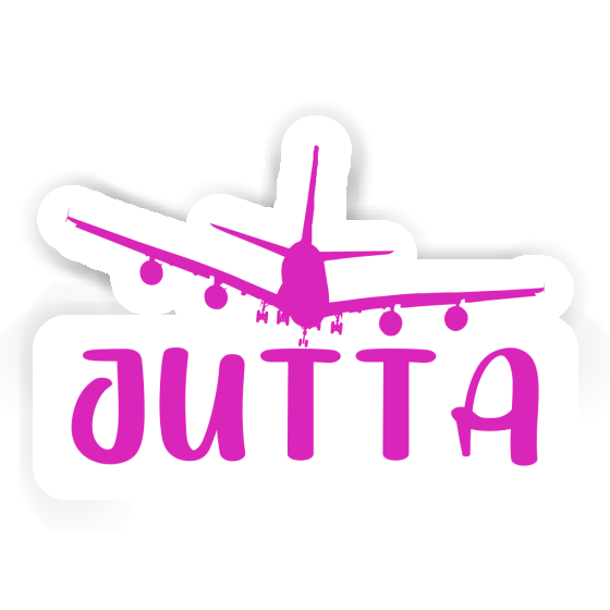 Jutta Aufkleber Flugzeug Gift package Image