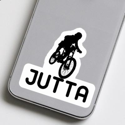 Sticker Jutta Freeride Biker Laptop Image