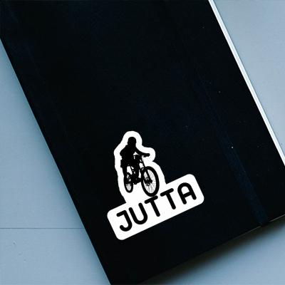 Sticker Jutta Freeride Biker Image