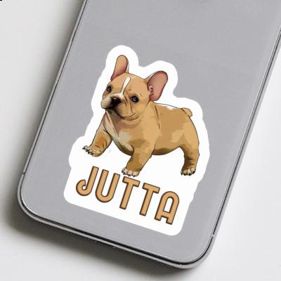 Jutta Sticker Frenchie Notebook Image