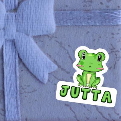 Sticker Jutta Frog Laptop Image