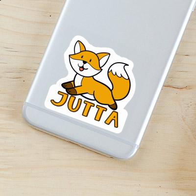 Jutta Sticker Fox Notebook Image