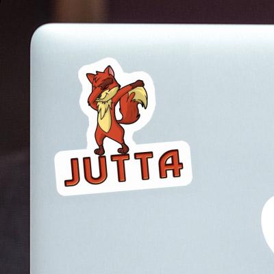 Dabbing Fox Sticker Jutta Gift package Image