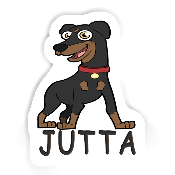 Aufkleber Pinscher Jutta Image