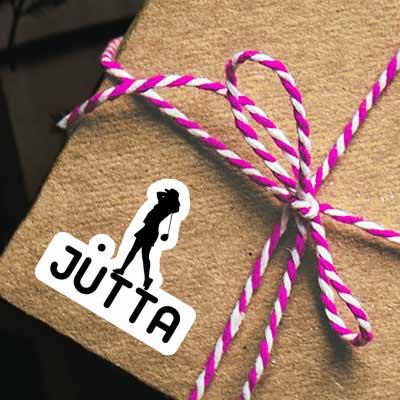 Autocollant Golfeuse Jutta Gift package Image