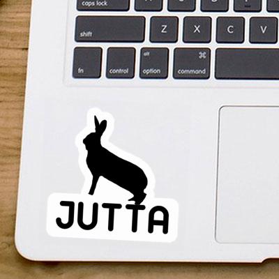 Lapin Autocollant Jutta Laptop Image