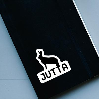 Kaninchen Sticker Jutta Notebook Image