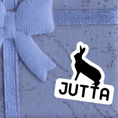 Kaninchen Sticker Jutta Notebook Image