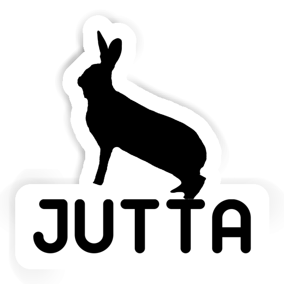 Kaninchen Sticker Jutta Laptop Image