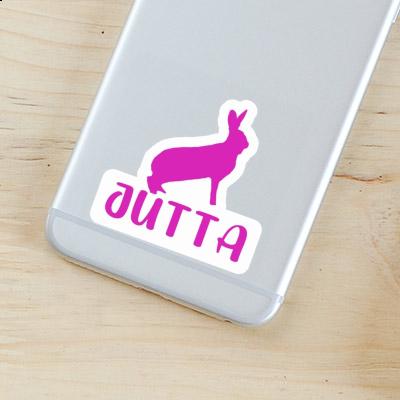 Autocollant Lapin Jutta Notebook Image