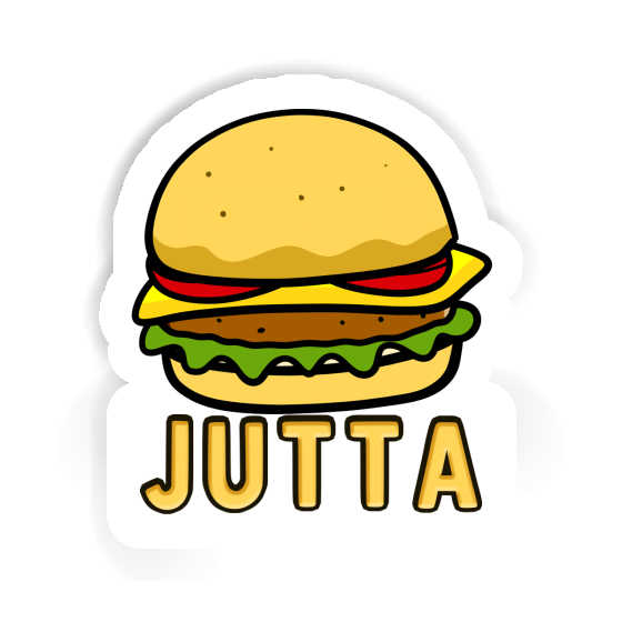 Sticker Cheeseburger Jutta Notebook Image