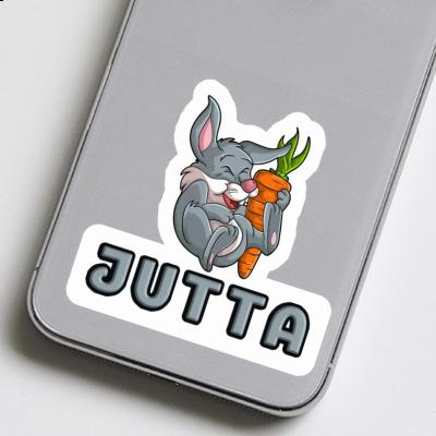 Aufkleber Osterhase Jutta Image