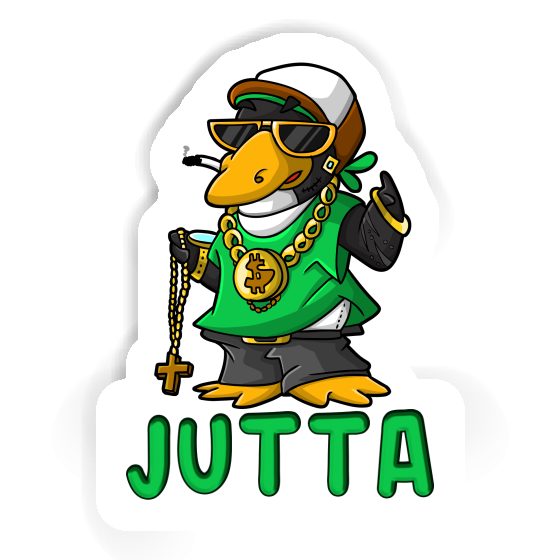 Sticker Jutta Hip-Hop Penguin Gift package Image