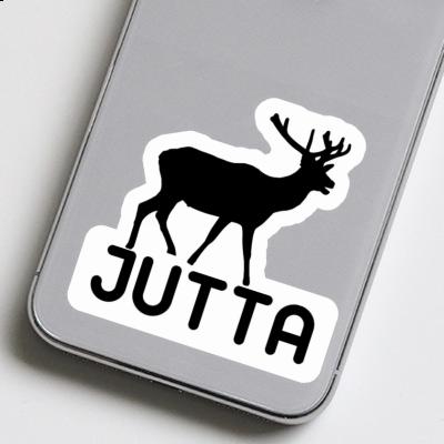 Cerf Autocollant Jutta Laptop Image