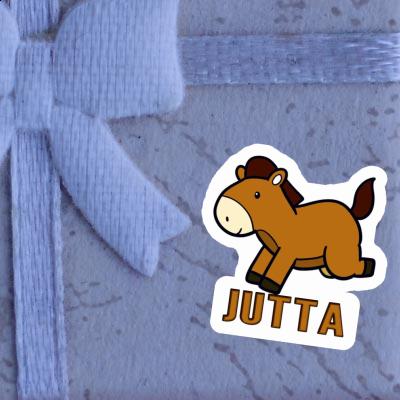 Sticker Jutta Horse Image