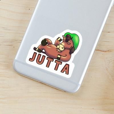 Sticker Jutta Pferd Laptop Image