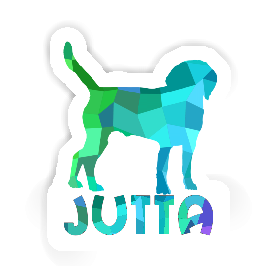 Sticker Dog Jutta Notebook Image