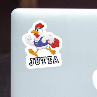 Sticker Runner Jutta Notebook Image