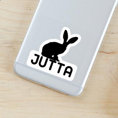 Sticker Jutta Rabbit Notebook Image