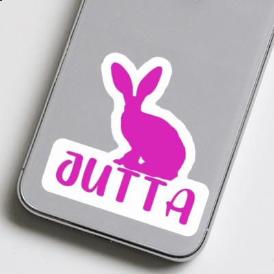 Jutta Aufkleber Hase Laptop Image