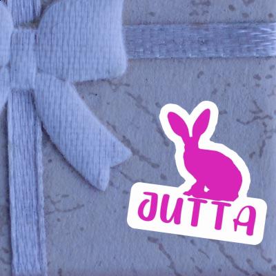 Jutta Aufkleber Hase Image