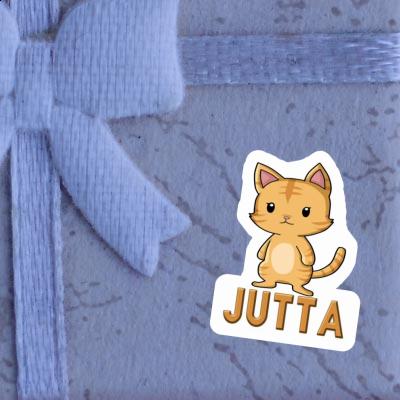 Sticker Katze Jutta Image