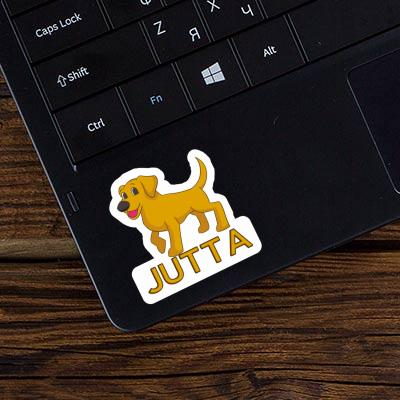 Sticker Dog Jutta Laptop Image