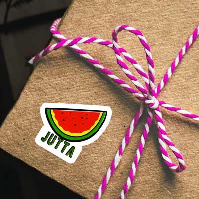 Sticker Jutta Watermelon Notebook Image