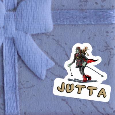 Sticker Telemarker Jutta Notebook Image