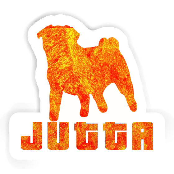 Pug Sticker Jutta Gift package Image